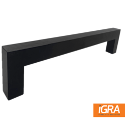 Jaladera Cp-159Orb Cuadrada 128Mm Negro Bronce Aceitado