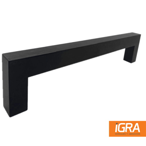 Jaladera Cp-159Orb Cuadrada 128Mm Negro Bronce Aceitado