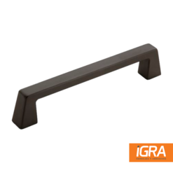 Jaladera Cp-5277Bbr 128Mm Blackrock Negro Bronce