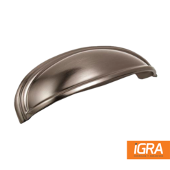 Jaladera Cp-6640Gm Tipo Concha Ashby Gris Plomo