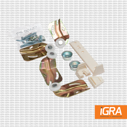 Kit De Herrajes P/Riel De Closet - Image 2