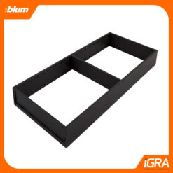 Blum Ambia-Line Marco Metálico Ancho Nl 500 Negro Terra Mate