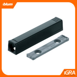Blum Placa Soporte Tip-On Para Puertas Negro