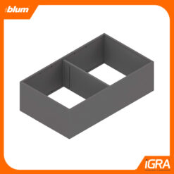 Blum Marco Metalico Alto Negro Terra Matte