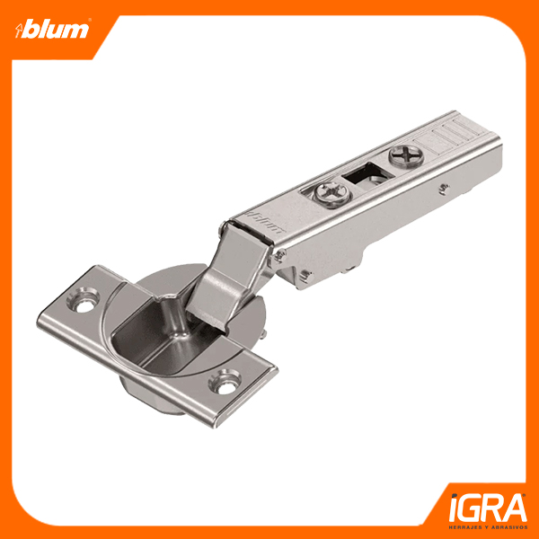 BISAGRA BLUM 70T3580 T8 S/MUELLE PUERTAS 26MM