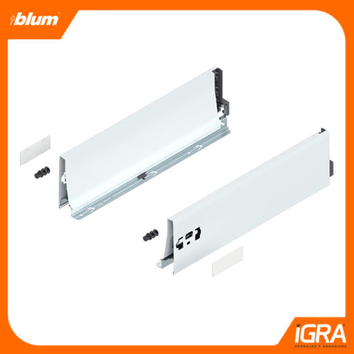 Herrajes Para Muebles, Blum Perfil P/Guia Tandembox Antaro 500Mm Blanco