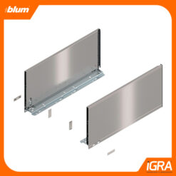 Blum Perfil Legrabox Pure F, 500 Mm, Acero Inoxidable
