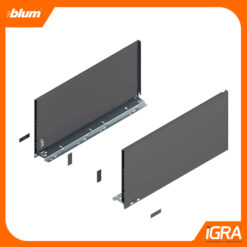 Blum Perfil Legrabox Pure F, 500 Mm, Gris Orion