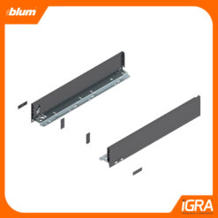 Blum Perfil Legrabox Pure M, 500 Mm, Gris Orion