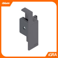Blum Fijación Frontal Derecha P/ Metabox Cajón Interior M Gris Polvo