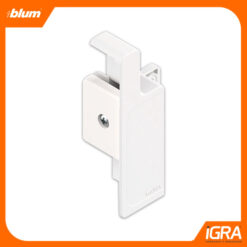 Blum Fijacion Frontal Derecha P/Metabox Cajon Interior M Blanco Nieve
