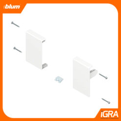 Herrajes Para Muebles, Blum Fijacion Frontal P/Cajón Interior Altura M Antaro Blanco