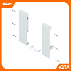Blum Fijacion Frontal P/Cajón Interior Altura D Antaro Blanco