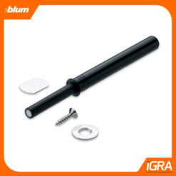 Blum Tip-On Con Ajuste Para Puertas Version Larga Negro
