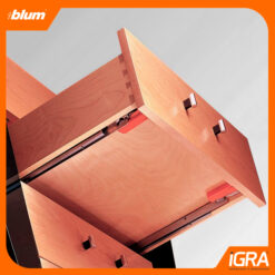 Blum Guias Tandem Extraccion Parcial Blumotion 400Mm