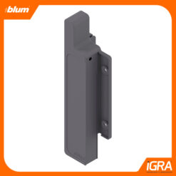 Blum Fijacion Frontal Derecha P/Metabox Cajon Interior H Gris