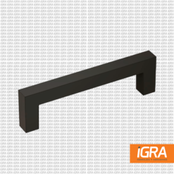 Jaladera Cp-6570Fb 96Mm Monument Negro Opaco