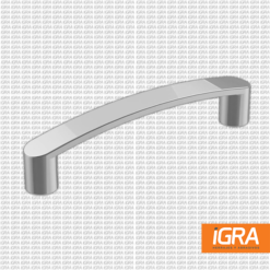 Jaladera Cp-689926 96Mm Rift Cromo Pulido