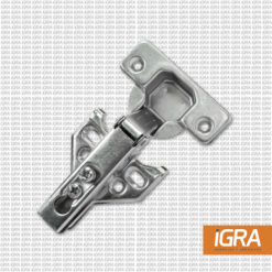 Bisagra Oculta Ceh-046M Full Overlay Con Base Incluida Para Atornillar