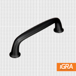 Jaladera Cp-3702Bbr 96Mm Kane Negro Opaco