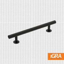 Jaladera Cp-6866Fb 128Mm Radius Negro Mate
