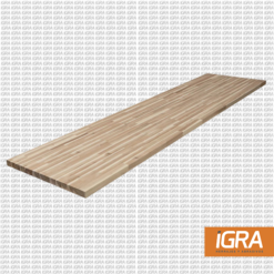 Cubierta Centerpoint Acacia B 25" X 122" X 1.5"