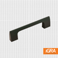 Jaladera Cp-5365Mb 96Mm Riva Negro Mate