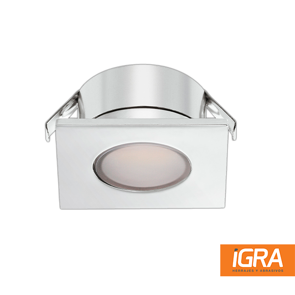 Hafele Spot 2023 Cromo 5000K Blanco Frio 1.5 W