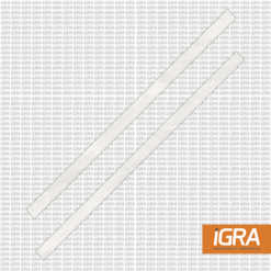 Enchape De Cubierta Stretta Por Pulgada White Marble