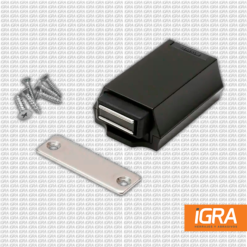 Iman Sencillo Para Uso Pesado Negro Suga