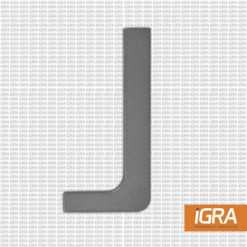 Hafele Juego De Terminaciones (Izq Y Der) P/Perfil Aluminio Gola L Gris Cepillado