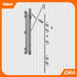 Blum Revego Duo Soportes Para Altura 2257–2406 Mm Lado Izquierdo