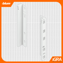 Blum Fijacion Trasera Altura E Merivobox Blanco Seda Mate