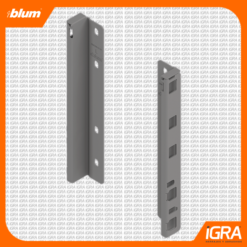 Blum Fijacion Trasera Altura E Merivobox Gris Indium Mate