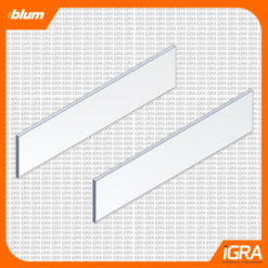 Blum Elemento De Diseño Vidrio Transparente Alto Boxcover P/Merivobox 500Mm