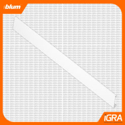 Blum Pieza Delantera P/Corte P/Cajon Interior Merivobox Blanco Seda Mate
