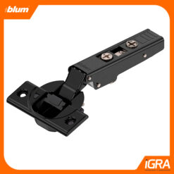 Blum Bisagra Clip Top Blumotion Full Overlay Color Negro