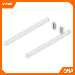 Blum Guardacuerpos Blanco Nieve 400Mm Metabox (Incluye 2 Piezas Cb-Zrr.8000)