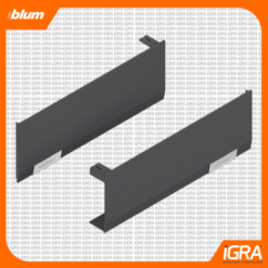 Blum Tapas Para Aventos Hf/Hl/Hs Top Gris Oscuro