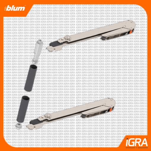 Blum Aventos Hl Juego De Brazos 390-540 Mm Altura 22L3800