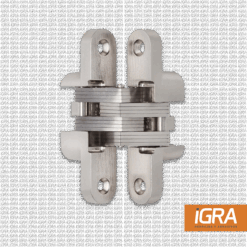 Hafele Bisagra Satinada Invisible Mini 60 X 13Mm