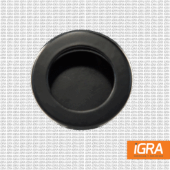 Jaladera Cp-195Aib 40Mm Embutida Acero Inoxidable Negro